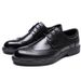 Euro Step New Men's Brogue Carved Business Casual British Formal Leather Shoes Men Korean Version Breathable_vogvips.com