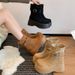 Platform Height-Increasing For Women 2025 Autumn New Versatile Slimming Short British Style Motorcycle Martin Boots_vogvips.com