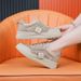 Trendy Muffin Thick-soled Little White Shoes Women's Casual Sports Shoes Breathable Non-slip Board Shoes_vogvips.com