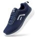 FitVille Walking Men Wide Width Thick Sole Lightweight Breathable Sneakers Shoes For Plantar Fasciitis Pain Relief_vogvips.com