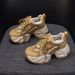 Dad Shoes Women's Retro Special Color Matching Through The Net Casual Versatile Comfortable Platform Running Women's Shoes_vogvips.com