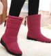 Foreign Trade Cotton Shoes For Women Large Size Fleece-Lined Snow Boots XX0203_vogvips.com