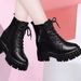 Hot-Selling Soft Leather Martin Women 2027 Autumn Winter New Thick-Soled Height-Increasing Fleece-Lined British_vogvips.com