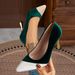 cross-border Foreign Trade Wholesale Of New Suede High-heeled For Women, Stiletto Pointed Toe Shallow Single_vogvips.com