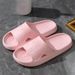 Women's Eva Slippers With A Poop-Feeling Feel, Women's Summer New Home Household Couples Thick-Soled Non-Slip Bathing And Bathroom Slippers For Women_vogvips.com
