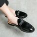 New Men's Personality Lazy Trendy 2025 Slip-On Shoes Slippers Versatile Breathable Half Fashion Casual Summer_vogvips.com
