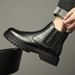 Martin Boots Men's High-top Velvet Casual Leather Shoes Men's Genuine Leather Mid-top Chelsea Boots_vogvips.com