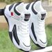 ShoeVault Men's Basketball Autumn Winter Warm Leather Waterproof Sports Trendy Versatile Odor-Resistant Wear-Resistant White_vogvips.com