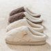 Autumn Winter Furry Slippers For Women Indoor Home Non-Slip Soft Sole Thickened Couples Warm Maternity Cotton Shoes_vogvips.com
