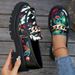plus Size British Style Loafers Women S Stylish Chunky Heels Trendy Retro Leather Shoes For Spring Summer Autumn Winter_vogvips.com