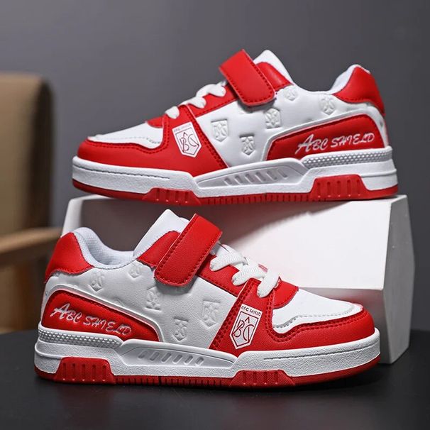 New Children's Luminous Board Shoes Velcro Fashion Casual Shoes_vogvips.com