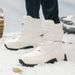 Men's And Women's Snow Boots, Men's And Women's Cotton Shoes, Outdoor Shoes, Anti Slip And Warm Boots, Cold Resistant Boots_vogvips.com