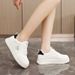 G7608 New 2024 Autumn Casual Breathable Sneakers Heightened Sports Shoes Stitching Korean Style Trend Thick Bottom Versatile_vogvips.com