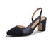 Plus Size New Summer Party Thick Genuine Leather Sandals 6.5 Cm High Heel Women Shoes_vogvips.com