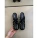 6CM Thick Sole Height-Increasing Retro Personality Studded Versatile Slip-On Mule Closed-Toe Slippers For Petite_vogvips.com