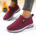 Slip-On Snow Boots Winter New Warm Cotton Shoes Women's Cross-Border Large Size_vogvips.com