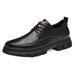 European Warm Series Men's Outdoor Leather Work Spring Winter Low-top Cowhide Hiking Casual Large Size Warm Cotton Shoes_vogvips.com