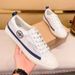 Fuguqi Little Bee Fashion Versatile Genuine Leather White Men's Board Korean Edition Trendy Casual Shoes_vogvips.com