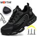 Rotating Button Safety Shoes Men Work Sneakers Indestructible Shoes Puncture-Proof Protective Shoes Work Boots Steel Toe Shoes_vogvips.com