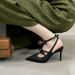 Women S Shoes Fashion Baotou Beautiful Black Sense Stiletto High Heel Sandals_vogvips.com