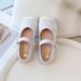 Girls' Chinese Embroidered Silk Shoes – Elegant Hanfu Princess Flats For Toddler & Kids (Black/Cream, Breathable PU Lining & Anti-Slip Sole)_vogvips.com