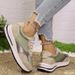 2025 Autumn New Flat Bottomed Breathable Sports Women's Sports Shoes Niche Casual Comfortable Height Increasing Women's_vogvips.com