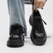 ShoeVault Men's Leather Autumn New Thick Sole Big Toe Trendy Versatile British Fashion Non-Slip Formal Derby Shoes Anti-Slip_vogvips.com