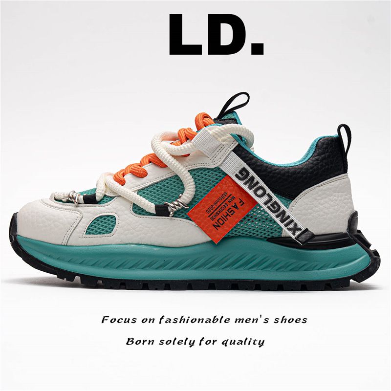 2026 Spring/Summer FashiNewable Versatile Dad For Men, Thick-Soled Sports Casual Shoes, Comfortable Breathable Mesh_vogvips.com