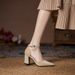 Big Size Hollow High Heels For Women Plus Fat Feet Single Shoes_vogvips.com
