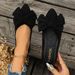 2024 Autumn New Style Shallow Flat European And American Casual Women's Shoes, Large Size, Foreign Trade Bowknot Pointed_vogvips.com