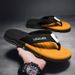 Lu Lu'an Summer Thick Sole Herringbone Sandals For Men's Slippers Wearing Anti Slip Fashion New Beach Shoes Outside_vogvips.com