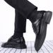 Suitable For All Seasons Genuine Leather Breathable Business Formal Casual Men's Height Increasing Soft Sole Trendy British Style Wedding Groom_vogvips.com