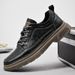 Regal Footwear 2025 New Large Size 46 Leather Summer British Business Casual Men's Work Shoes Low-top Martin Boots_vogvips.com