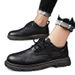 Martin Boots 2025 New Black Leather Trendy Casual Work Wear-resistant Spring Men's Shoes Breathable For Autumn Winter_vogvips.com