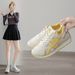 Little White Shoes Female And Female Students Leisure Sports Versatile Board Shoes Street Shooting_vogvips.com