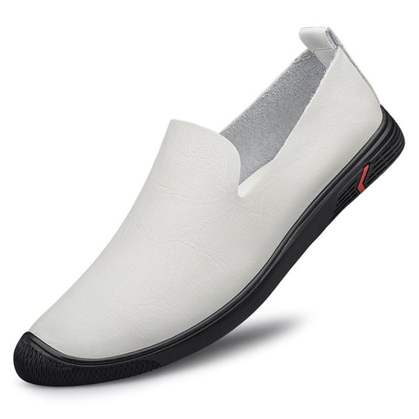Loafers Overalls Round Head Driving Casual Shoes Large Size Shoes_vogvips.com