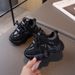 Children's 2026 Spring New Model Girls' Sneakers Kids' Baby Dad For 1-6 Year Olds Trendy Shoes_vogvips.com