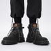 European Warm Series For Men Student Martin Boot Autumn Leather Men' High-top Stylih Workwear Non-lip Wear-reitant Outdoor Hiking_vogvips.com