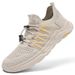 Mesh Men 2024 Summer Breathable Lightweight Flyknit Men's Soft Sole Hollow Casual Non-slip Sports Running Shoes_vogvips.com