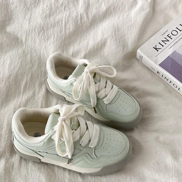 Women's Thick-soled Sneakers 2026 New Model For Spring And Autumn, Casual Versatile Niche Lightweight Sports Shoes,_vogvips.com