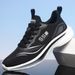 Men's Athletic Shoes Breathable Mesh Wear Resistant Casual Running Shoes Trendy Cross Border Wholesale for Teenagers_vogvips.com