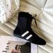 Women Boxing Boots Genuine Leather Boxing New Casual Sports CM Women's High-Top Height-Increasing Martin Boots Breathable Training Shoes_vogvips.com