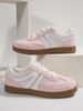 Mesh Large Size White Women S Spring And Summer New Casual Breathable Versatile Sports Flat Baseplate Shoes_vogvips.com