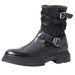 European Warm Series Autumn Winter Genuine Martin High Top British Leather Military Korean Style Motorcycle Men Boots_vogvips.com