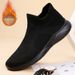 European Warm Series 2025 Winter Men's High Top Breathable Casual British Style Leather Slip-On Martin Short Boots Zipper Trendy Shoes_vogvips.com