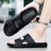 Summer Men Women's Flip Flops Outdoor Anti-slip Fashionable Retro Buckle Thick Bottom Sandals Beach Shoes Slip-On PVC_vogvips.com