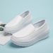 Women's Spring Genuine Leather Soft Outsole Work Female Black Swing Shoes Woman Plus Size Wedges Single Shoes2022_vogvips.com