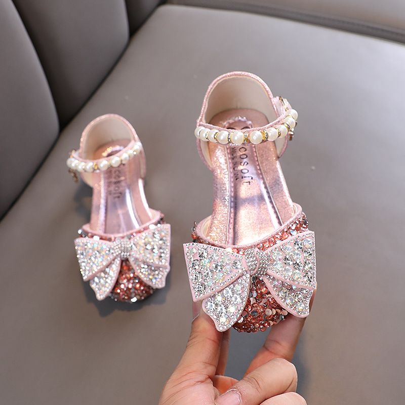 New Lady Baby Girl Girl Princess Diamond Single Shoe Shoes Dance Show Shoes Sandals_vogvips.com
