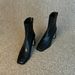 Lancui Edition~ Square Toe High Heel Elegant Versatile Height Increasing Slim For Women Genuine Leather British Style_vogvips.com