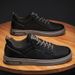 New Men's Casual Leather Shoes Men's Sports Fashion Shoes Men's Thick Sole Small White Board Shoes_vogvips.com